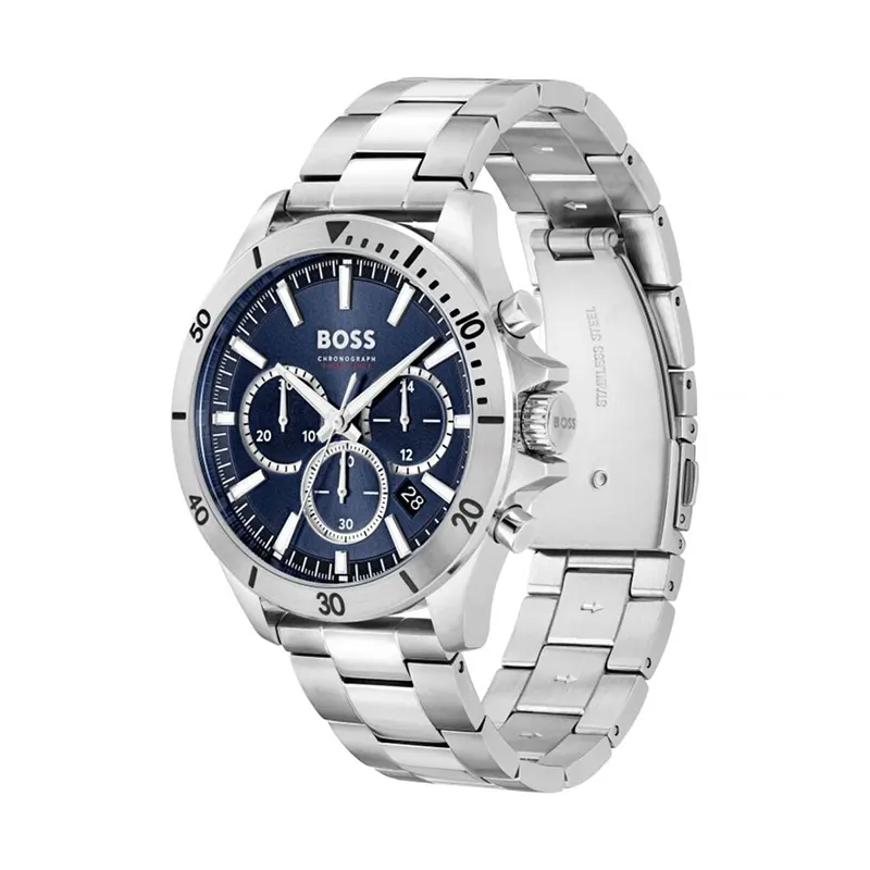 Hugo Boss Troper Chronograph Blue Quartz Men's Watch- 1514069